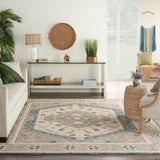 nourison bahari bah03 grey rug