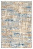 nourison rush ck951 blue beige rug