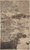 nourison celestial ces02 ivory grey rug