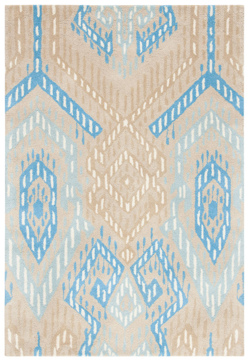 safavieh clearance wyndham wyd373b beige blue rug