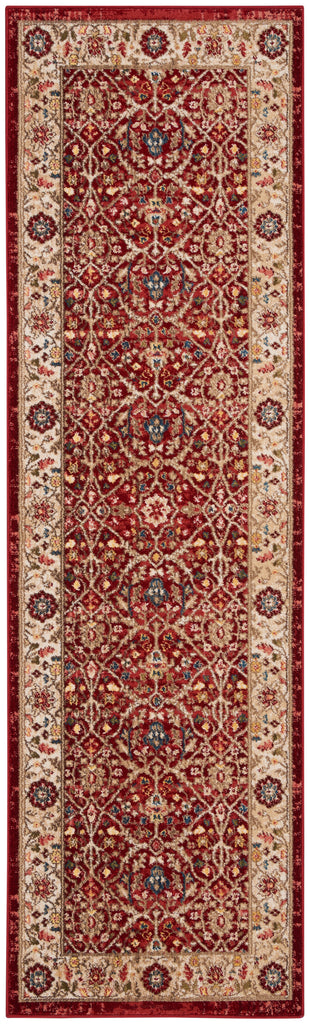 nourison karisma kar03 brick ivory rug