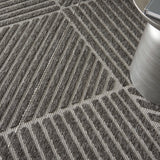 nourison cozumel czm05 dark grey rug