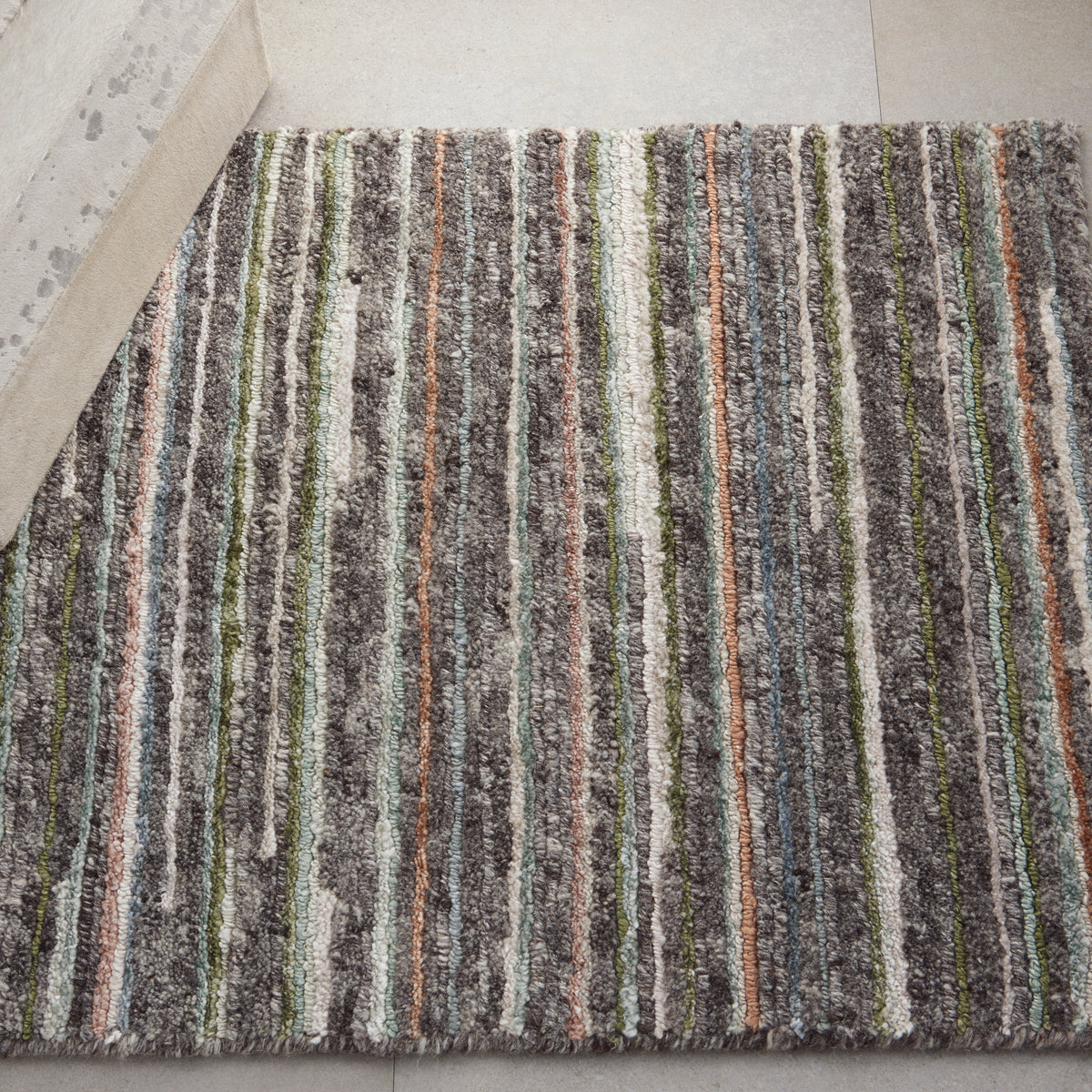 nourison plateau pae01 grey green rug