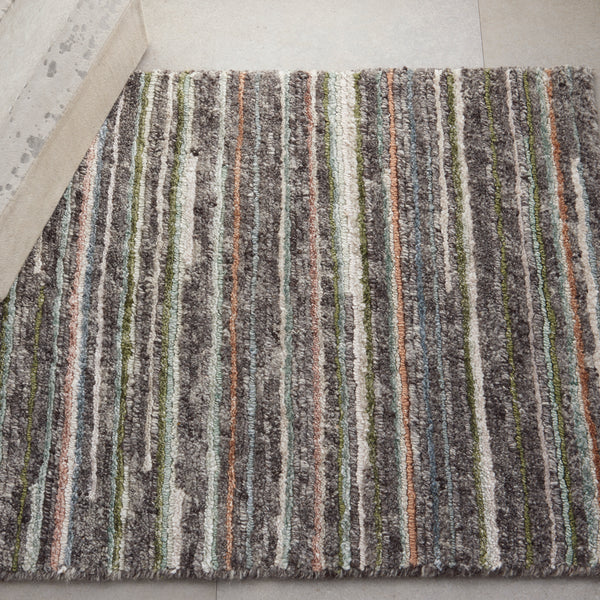 nourison plateau pae01 grey green rug
