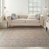 nourison starry nights stn12 blush rug