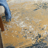 nourison twilight twi22 navy gold rug