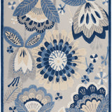 nourison aloha alh25 blue grey rug