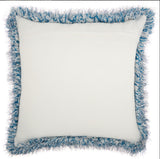 nourison shag we403 navy pillow