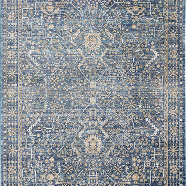 nourison lustrous weave luw03 blue rug