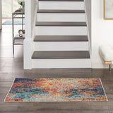 nourison celestial ces15 multicolor rug