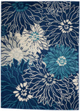 nourison passion psn17 navy ivory rug