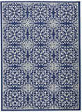 nourison jubilant jub06 navy ivory rug