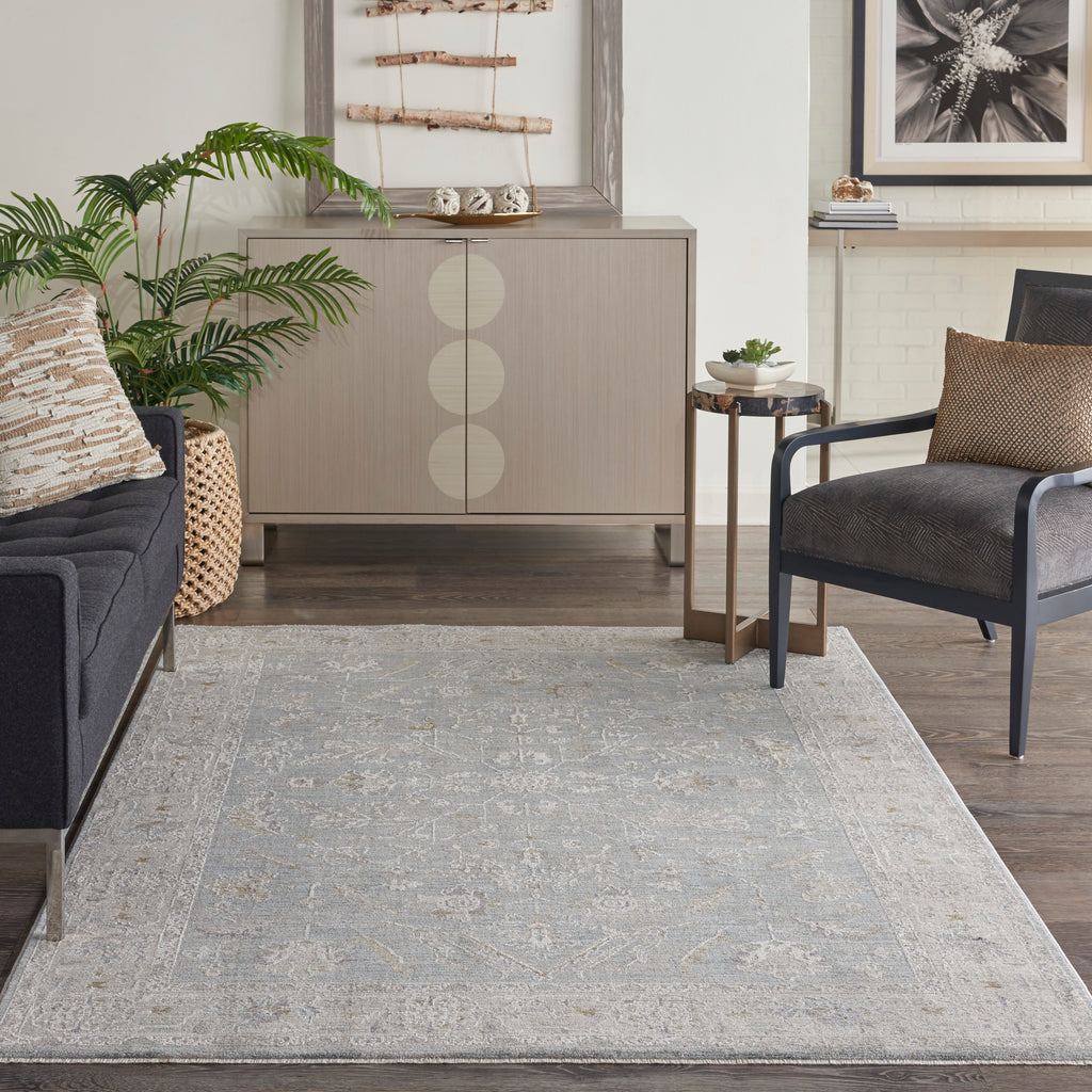 nourison infinite ift05 blue rug