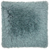 nourison shag tl004 celadon pillow