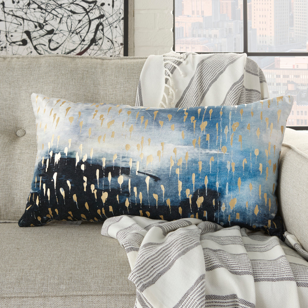 nourison sofia ac201 indigo pillow