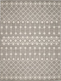 nourison grafix grf37 grey rug