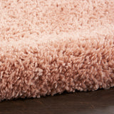 nourison malibu shag msg01 blush rug
