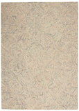 nourison interlock itl05 ivory multi rug