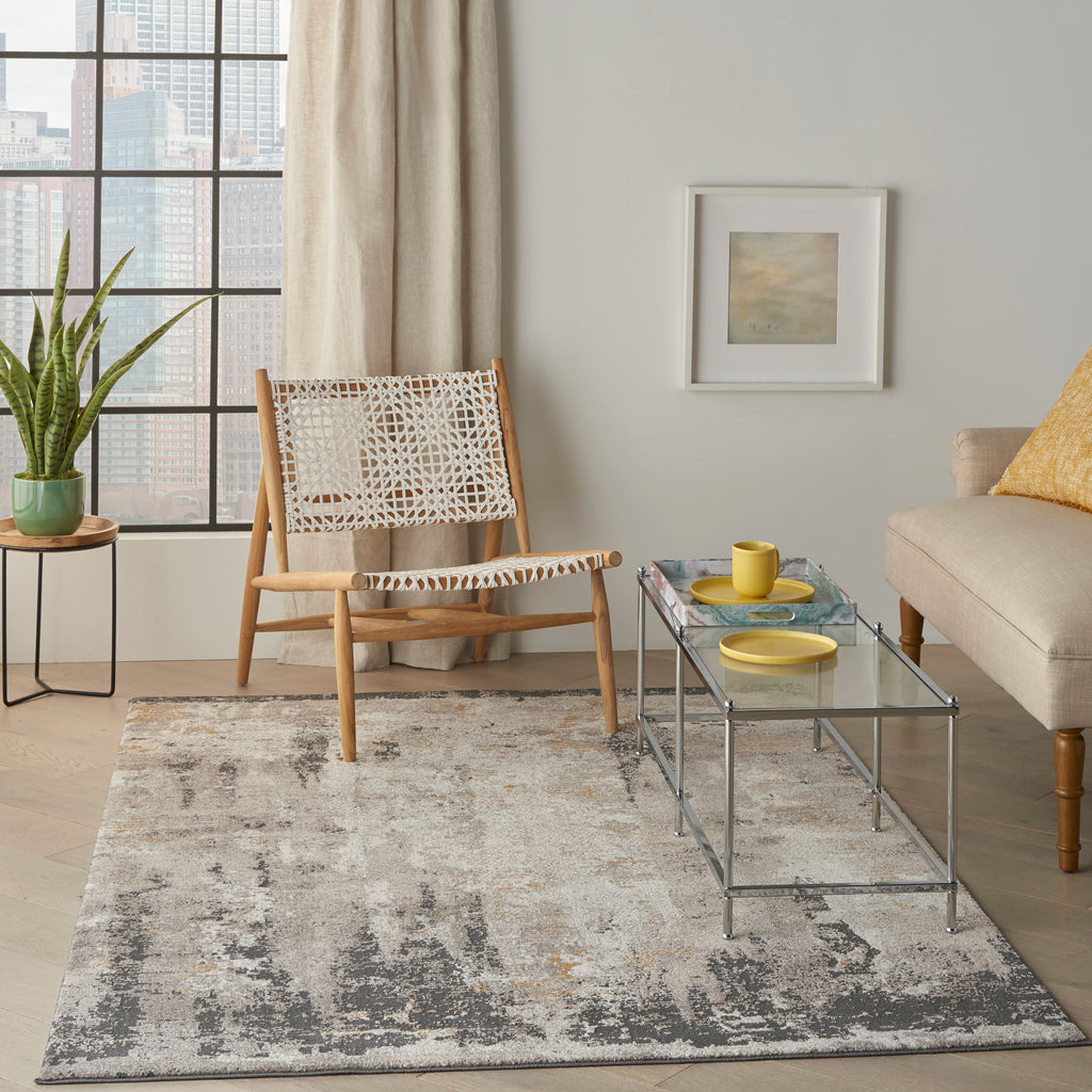 nourison tangra tnr05 cream grey rug