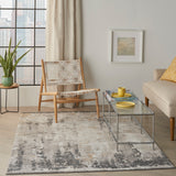 nourison tangra tnr05 cream grey rug