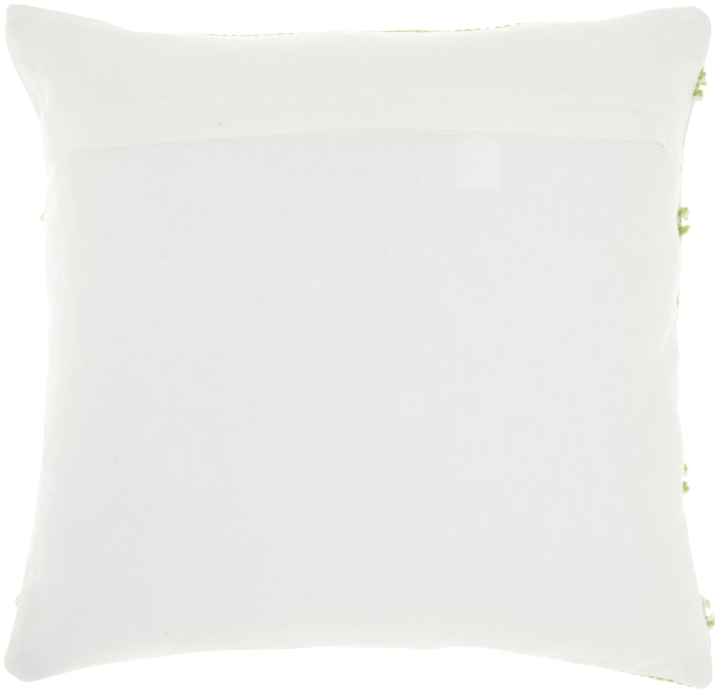 nourison outdoor vj088 green pillow