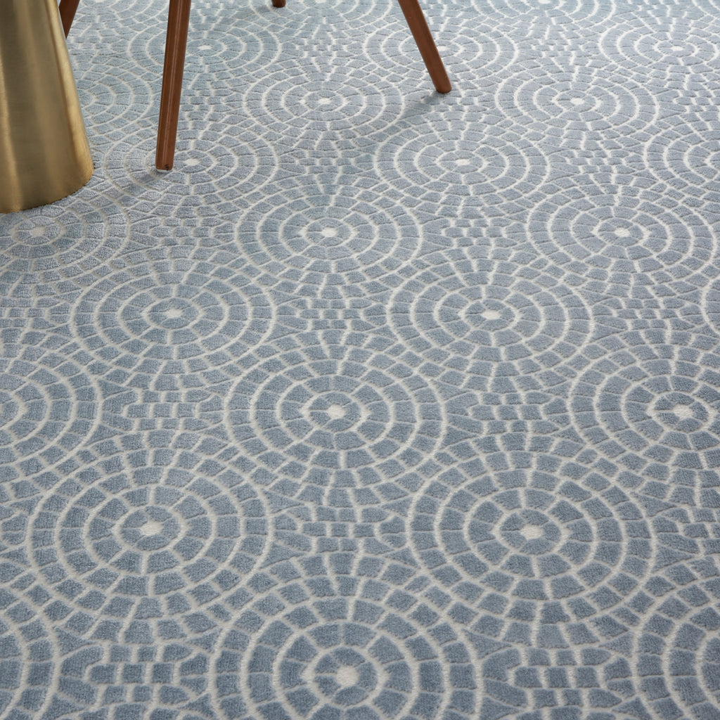 Nourison Sale Urban Chic URC04 Light Blue Rug