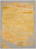 nourison prismatic prs19 grey gold rug