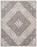 nourison elation etn08 ivory grey rug