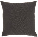 nourison life styles et347 charcoal pillow
