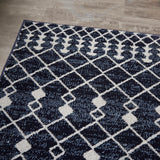 nourison palermo pmr03 navy grey rug