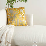 nourison sofia ac384 gold pillow