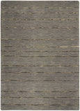 nourison halo hal01 charcoal rug