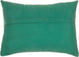 nourison outdoor as130 blue pillow