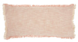 nourison life styles sh020 blush pillow