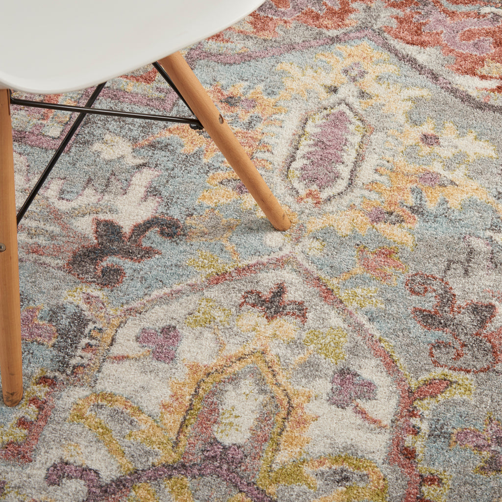 nourison soraya sor04 blue multicolor rug