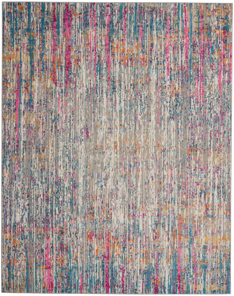 nourison passion psn09 ivory multi rug