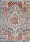 nourison soraya sor04 blue multicolor rug
