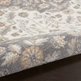 nourison elation etn08 ivory grey rug