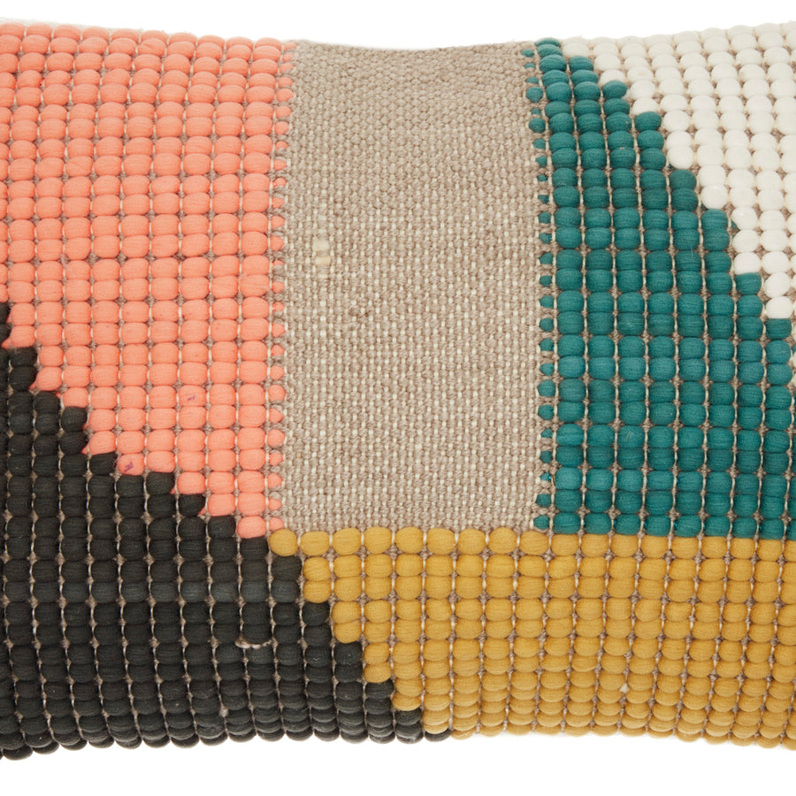 nourison life styles rn027 multicolor pillow