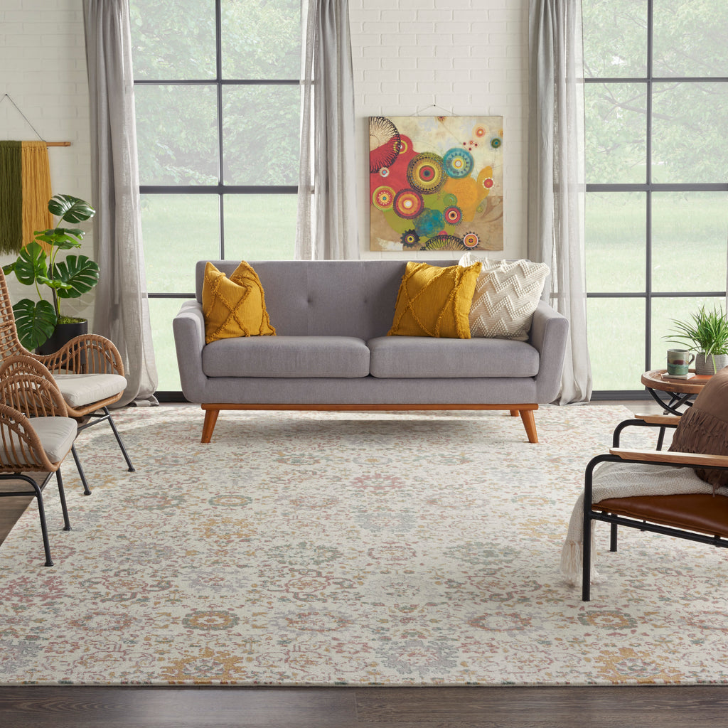 nourison twilight twi13 ivory multi rug