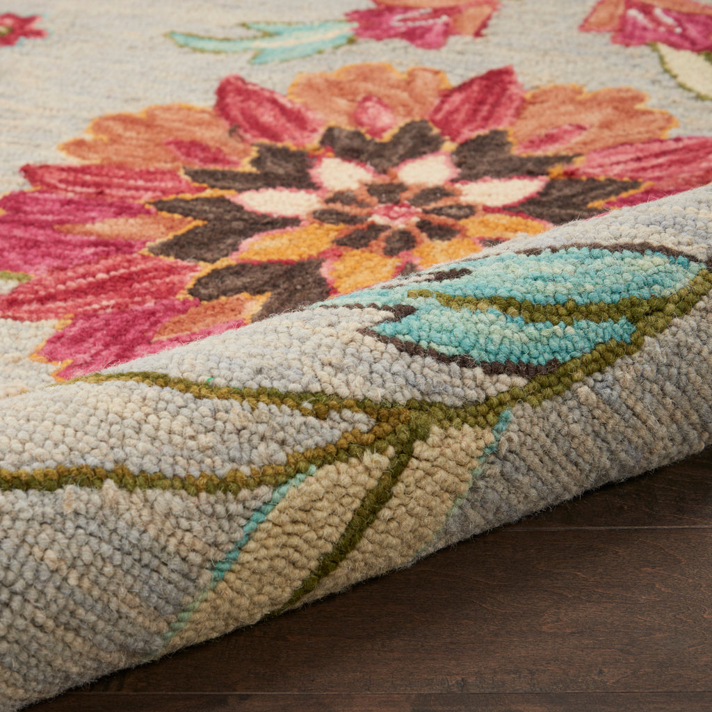 nourison bahari bah04 grey multi rug