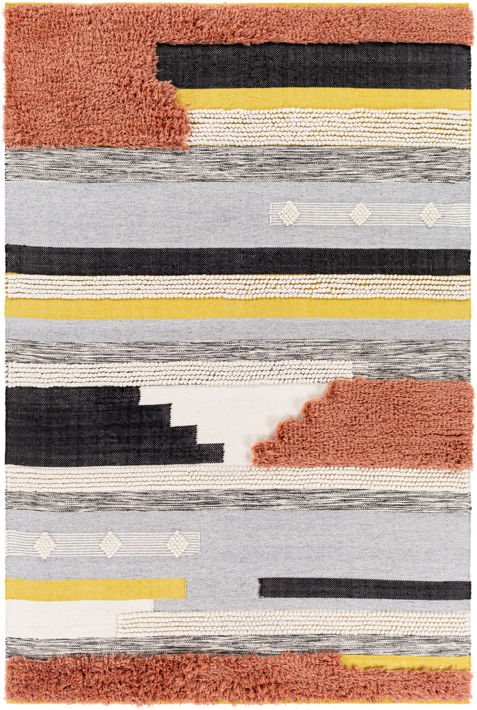 Surya Closeout Yuva YUV-2300 Rust Rug