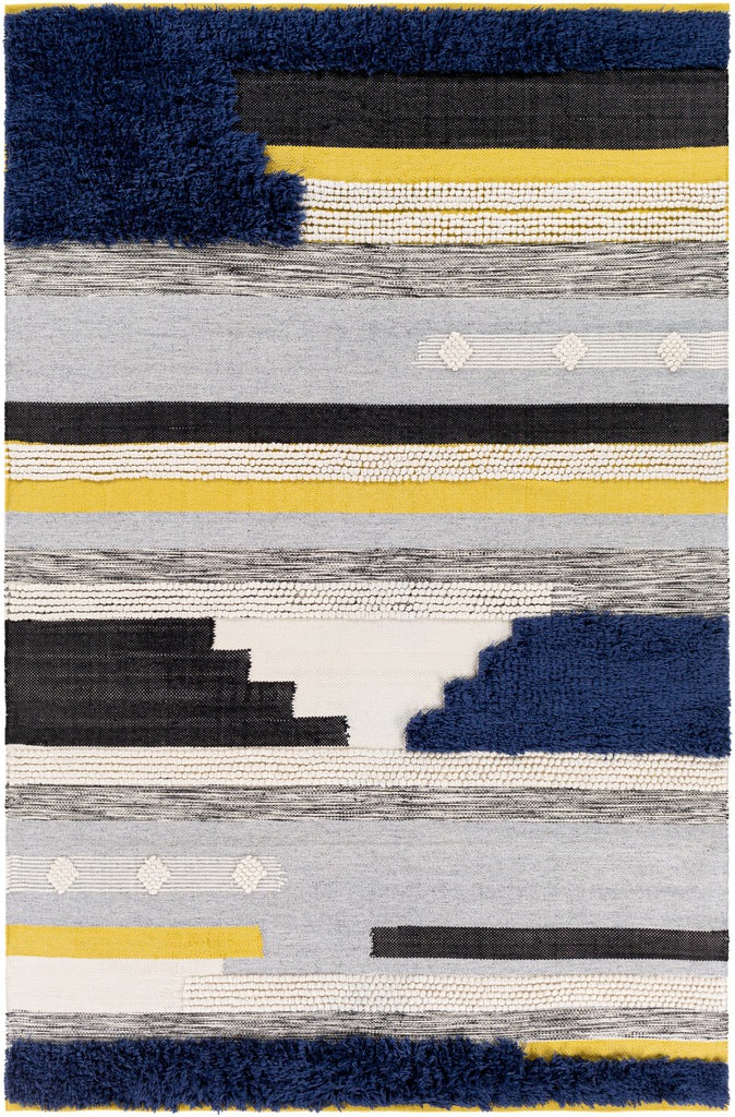 Surya Closeout Yuva YUV-2302 Navy Rug