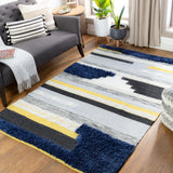 surya yuva yuv 2302 navy rug