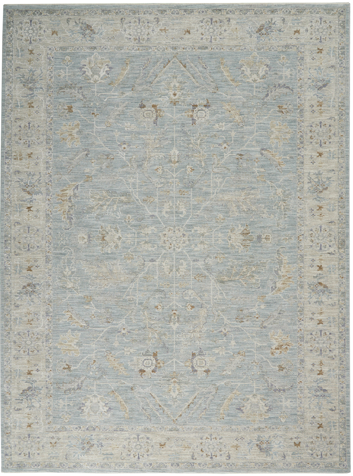 nourison infinite ift05 blue rug