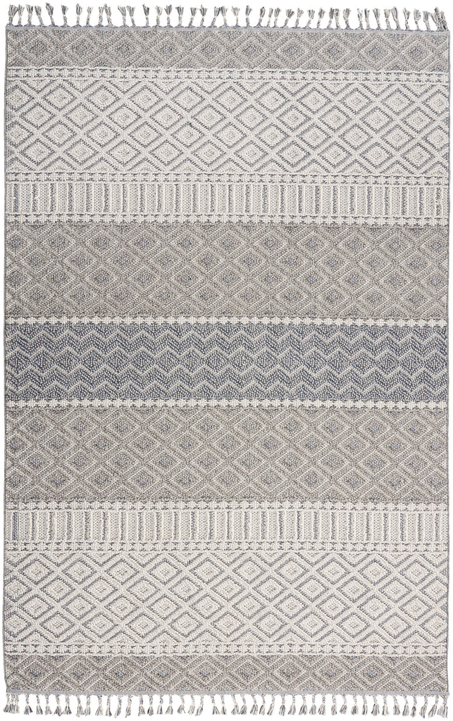 nourison paxton pax03 ivory slate rug