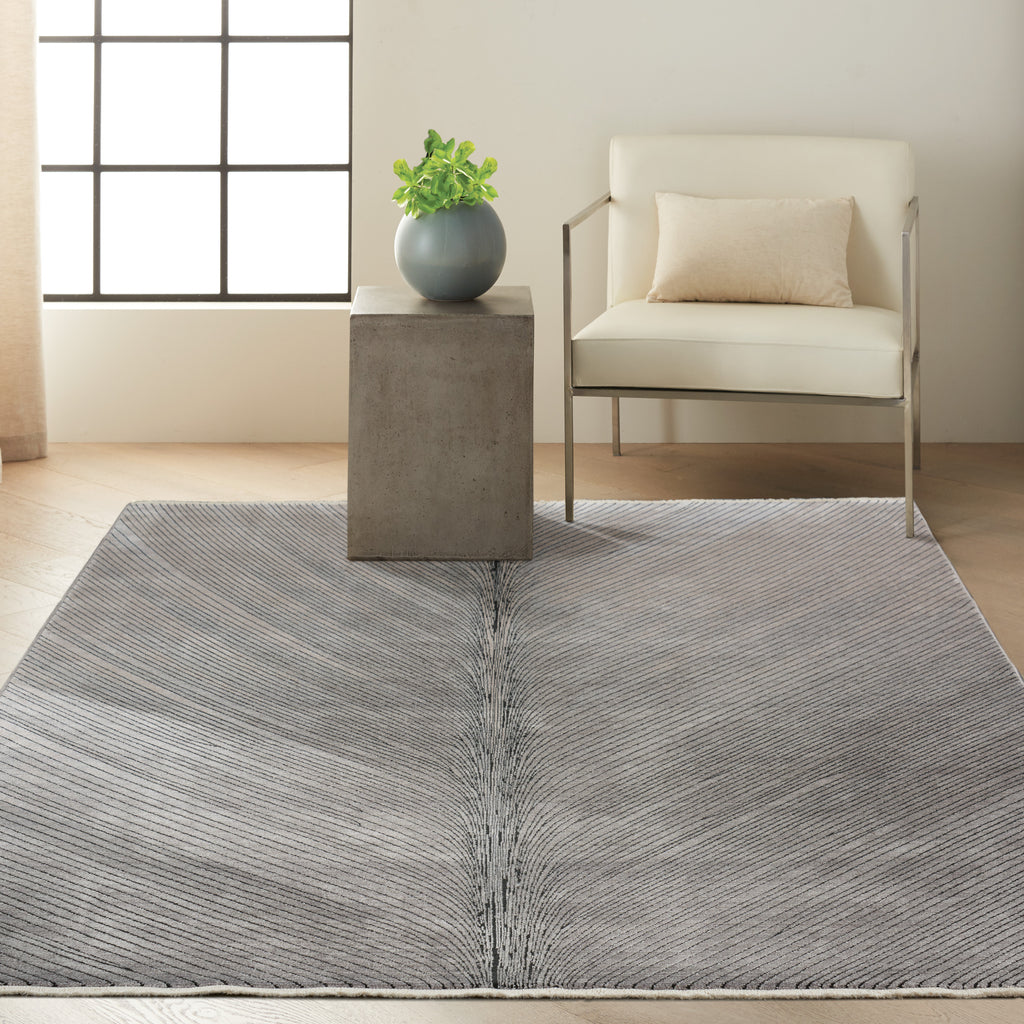nourison balian ck50 silver grey rug
