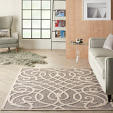 nourison cozumel czm04 grey rug