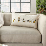 nourison plushlines ch344 multicolor pillow