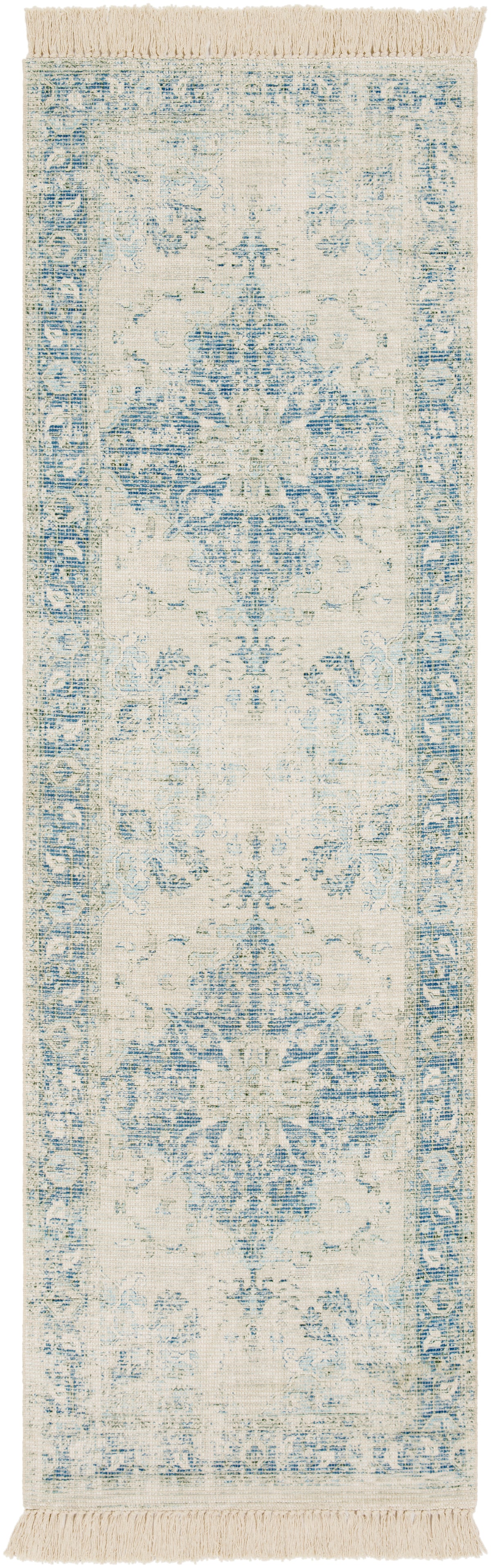 Surya Zainab Sky Blue Rug | Runner Rugs | Rugs Done Right 